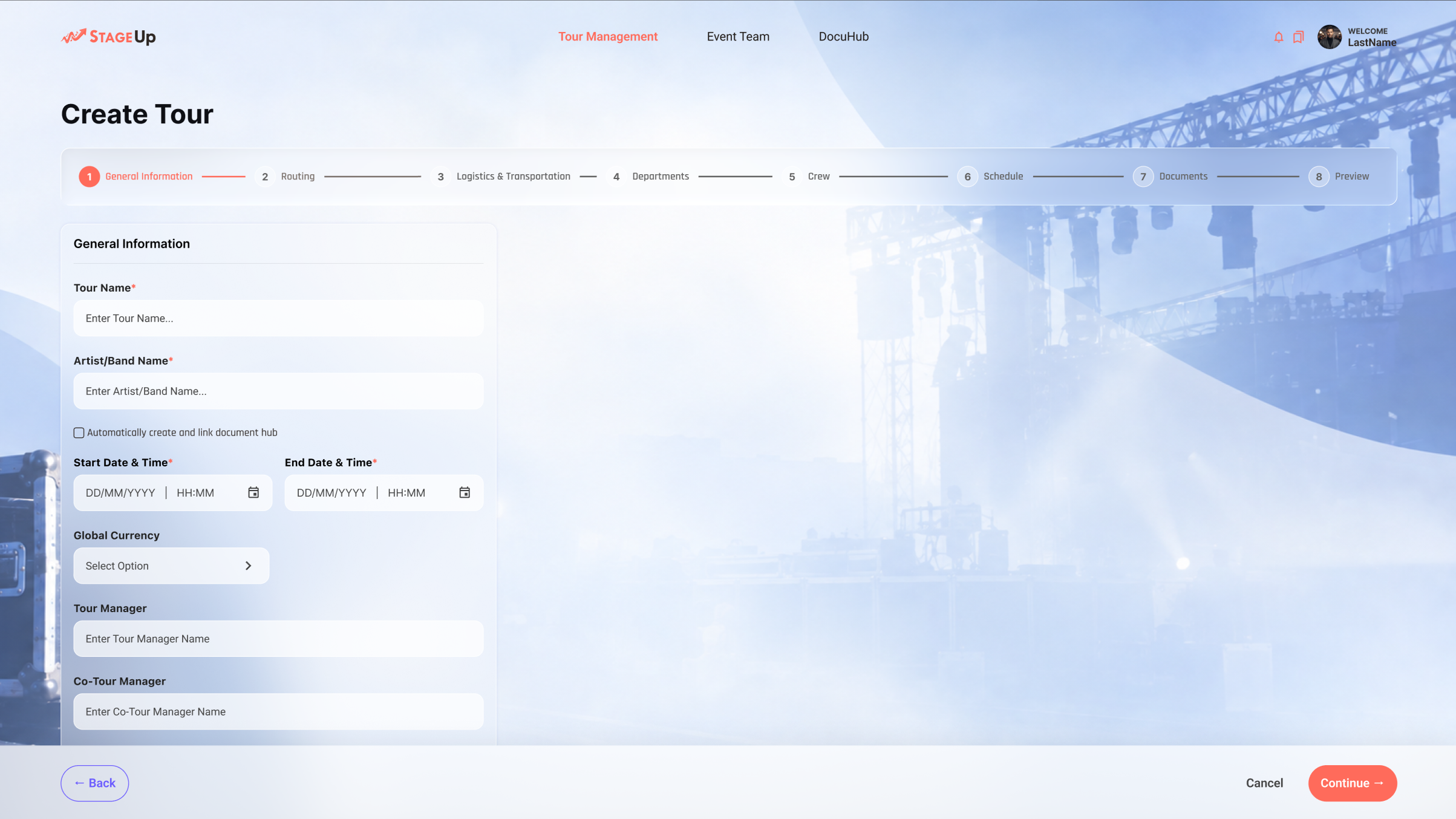 Tour shows dashboard and mobile view